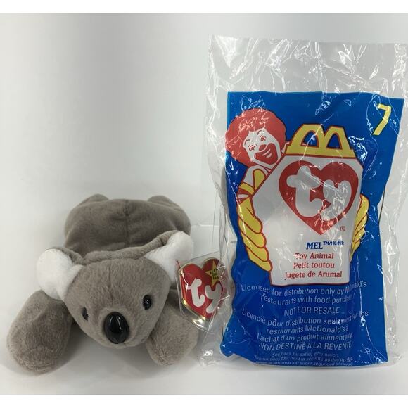 Ty Beanie Babies Bundle (2pcs) Mel And Mel McDonald’s Toy Teenie Beanie Baby - Picture 1 of 13